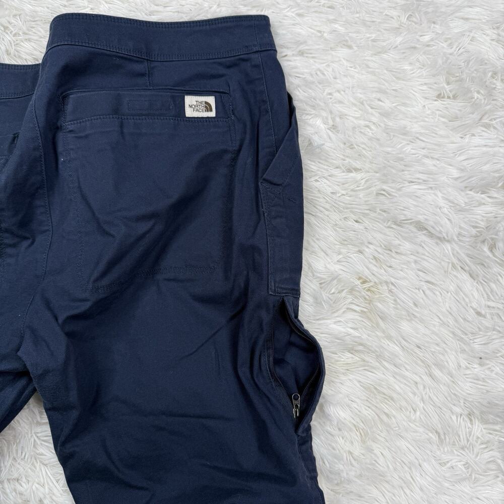 The North Face Motion Pants Womens Large Blue Hiking Travel Jogger Zip Size 10 - Picture 9 of 9